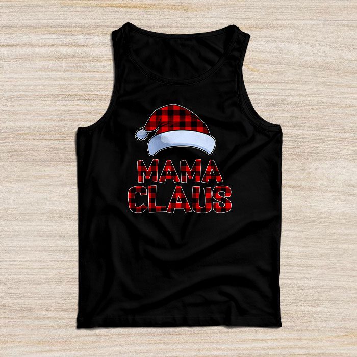 Mama-Claus-Shirt-Christmas-Lights-Pajama-Family-Matching-Tank-Top Mama Claus Shirt Christmas Lights Pajama Family Matching Tank Top