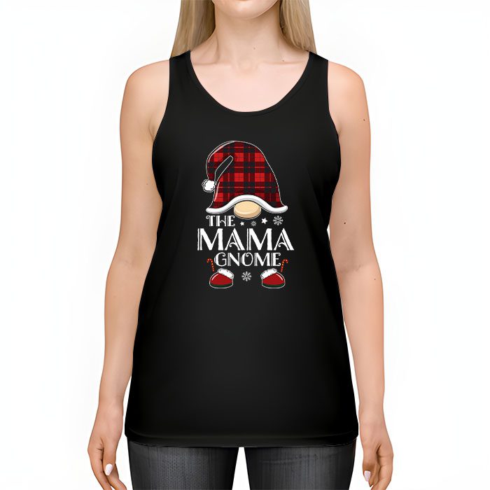 Mama-Gnome-Buffalo-Plaid-Matching-Family-Christmas-Pajama-Tank-Top-2 Mama Gnome Buffalo Plaid Matching Family Christmas Pajama Tank Top 2 2