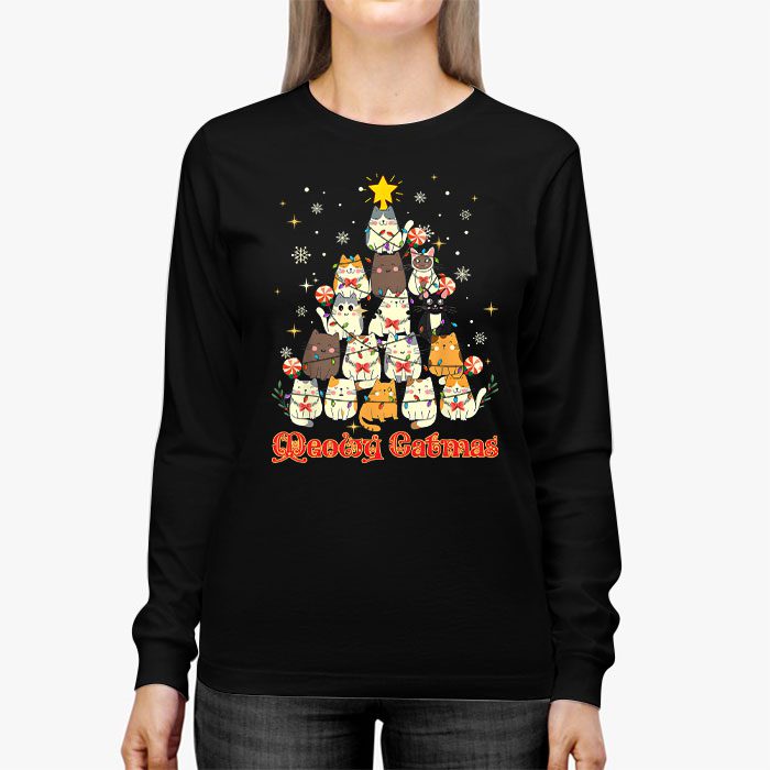 Meowy-Catmas-Cat-Christmas-Tree-Xmas-Girls-Boys-Funny-Santa-Longsleeve-Tee-2 Meowy Catmas Cat Christmas Tree Xmas Girls Boys Funny Santa Longsleeve Tee 2 2