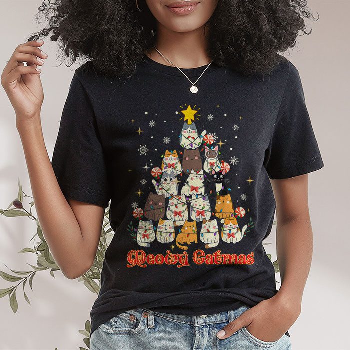 Meowy-Catmas-Cat-Christmas-Tree-Xmas-Girls-Boys-Funny-Santa-T-Shirt-1 Meowy Catmas Cat Christmas Tree Xmas Girls Boys Funny Santa T Shirt 1 2