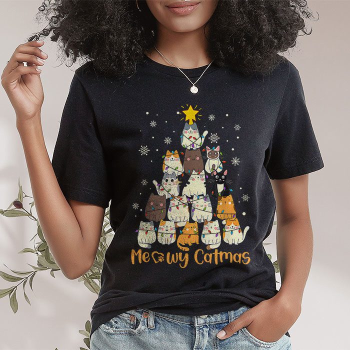 Meowy-Catmas-Cat-Christmas-Tree-Xmas-Girls-Boys-Funny-Santa-T-Shirt-1 Meowy Catmas Cat Christmas Tree Xmas Girls Boys Funny Santa T Shirt 1 3