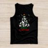 Meowy Catmas Cat Christmas Tree Xmas Girls Boys Funny Santa Tank Top