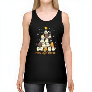 Meowy Catmas Cat Christmas Tree Xmas Girls Boys Funny Santa Tank Top 2 Meowy Catmas Cat Christmas Tree Xmas Girls Boys Funny Santa Tank Top 2 3