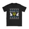 Meowzel Tov Funny Chanukah Hanukkah Ugly Sweater T-Shirt