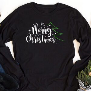 Merry Christmas Family Matching Outfits Xmas Men Women Kids Longsleeve Tee 1 2