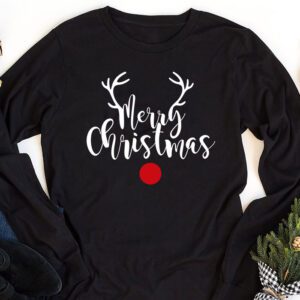 Merry Christmas Family Matching Outfits Xmas Men Women Kids Longsleeve Tee 1