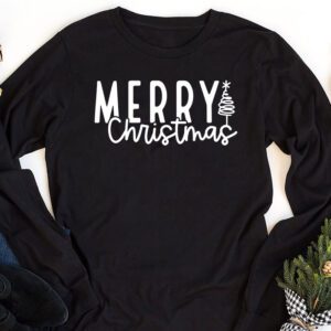 Merry Christmas Family Matching Outfits Xmas Men Women Kids Longsleeve Tee 1 5