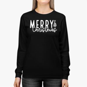 Merry Christmas Family Matching Outfits Xmas Men Women Kids Longsleeve Tee 2 5