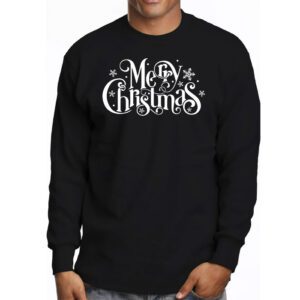 Merry Christmas Family Matching Outfits Xmas Men Women Kids Longsleeve Tee 3 1