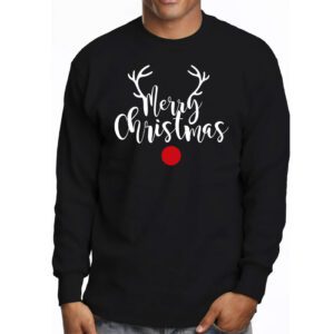 Merry Christmas Family Matching Outfits Xmas Men Women Kids Longsleeve Tee 3