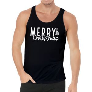 Merry Christmas Family Matching Outfits Xmas Men Women Kids Tank Top 3 5