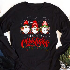 Merry Christmas Gnome Family Christmas Shirts for Women Men Longsleeve Tee 1 1
