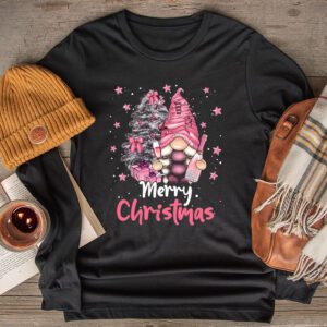 Merry Christmas Gnome Family Christmas Shirts for Women Men Longsleeve Tee