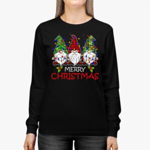 Merry Christmas Gnome Family Christmas Shirts for Women Men Longsleeve Tee 2 2