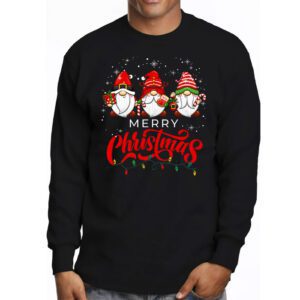 Merry Christmas Gnome Family Christmas Shirts for Women Men Longsleeve Tee 3 1