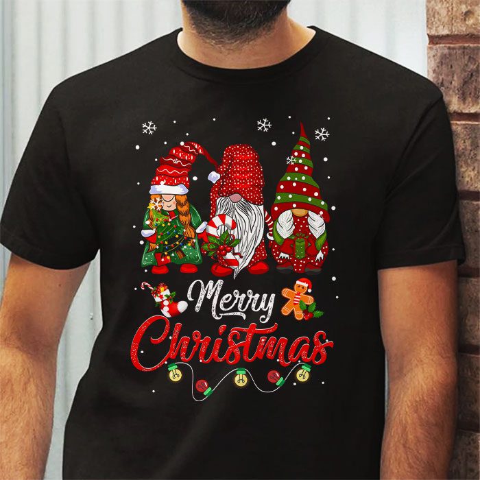 Merry-Christmas-Gnome-Family-Christmas-Shirts-for-Women-Men-T-Shirt-2 Merry Christmas Gnome Family Christmas Shirts for Women Men T Shirt 2