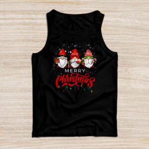 Merry Christmas Gnome Family Christmas Shirts for Women Men Tank Top