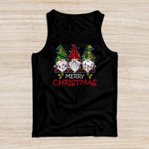 Merry Christmas Gnome Family Christmas Shirts for Women Men Tank Top
