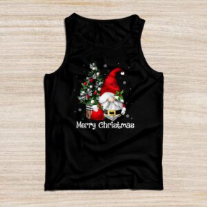 Merry Christmas Gnome Family Christmas Shirts for Women Men Tank Top