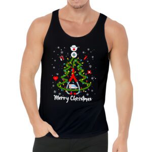 Merry Christmas Nurse Xmas Scrub Top Women Stethoscope Tank Top 3 2