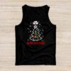 Merry Christmas Nurse Xmas Scrub Top Women Stethoscope Tank Top