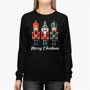 Merry Christmas - Nutcracker Ballet Festive Longsleeve Tee 2 Merry Christmas Nutcracker Ballet Festive Longsleeve Tee 2 1