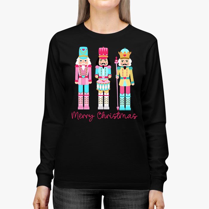 Merry-Christmas-Nutcracker-Ballet-Festive-Longsleeve-Tee-2 Merry Christmas Nutcracker Ballet Festive Longsleeve Tee 2