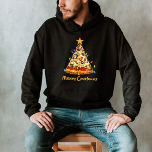 Merry Crustmas Pizza Christmas Tree Xmas Gifts Kids Men Hoodie 2 4