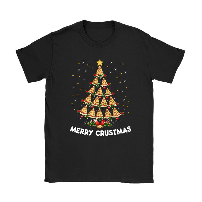 Merry-Crustmas-Pizza-Christmas-Tree-Xmas-Gifts-Kids-Men-T-Shirt Merry Crustmas Pizza Christmas Tree Xmas Gifts Kids Men T-Shirt