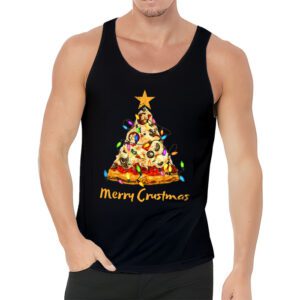Merry Crustmas Pizza Christmas Tree Xmas Gifts Kids Men Tank Top 3 4