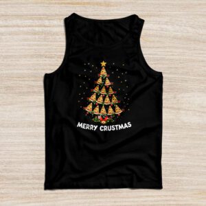 Merry Crustmas Pizza Christmas Tree Xmas Gifts Kids Men Tank Top