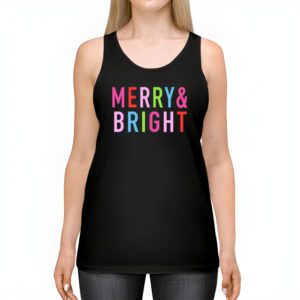 Merry and Bright Christmas Women Girls Kids Toddlers Cute Tank Top 2 1