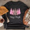 Merry and Bright Pink Christmas Tree