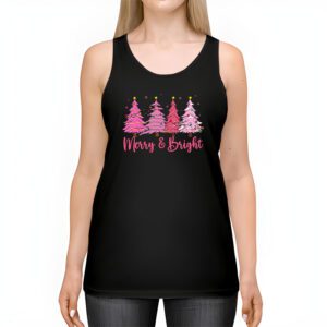 Merry and Bright Pink Christmas Tree Pink Christmas Costume Tank Top 2 3