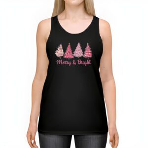 Merry and Bright Pink Christmas Tree Pink Christmas Costume Tank Top 2 4