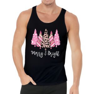 Merry and Bright Pink Christmas Tree Pink Christmas Costume Tank Top 3 2