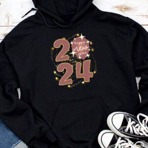 New Years Eve Party Supplies 2024 Happy New Year Fireworks Hoodie