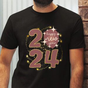 New Years Eve Party Supplies 2024 Happy New Year Fireworks T Shirt 2 1