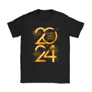 New Years Eve Party Supplies 2024 Happy New Year Fireworks T-Shirt