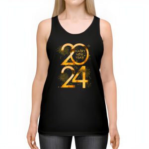 New Years Eve Party Supplies 2024 Happy New Year Fireworks Tank Top 2