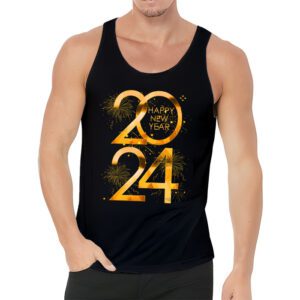 New Years Eve Party Supplies 2024 Happy New Year Fireworks Tank Top 3