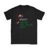 Nice Naughty Innocent Until Proven Guilty Christmas List T-Shirt