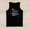 Nice Naughty Innocent Until Proven Guilty Christmas List Tank Top