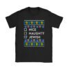 Nice Naughty Jewish Ugly Hanukkah Sweater Chanukah Jew Gift T-Shirt