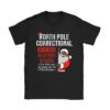 North Pole Correctional Weaponds Charge His Guns Out On Xmas T-Shirt