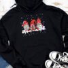 Nurse Christmas Gnomes Cute Xmas Scrub Top For Nurses Women Hoodie