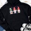 Nurse Christmas Gnomes Cute Xmas Scrub Top For Nurses Women Hoodie