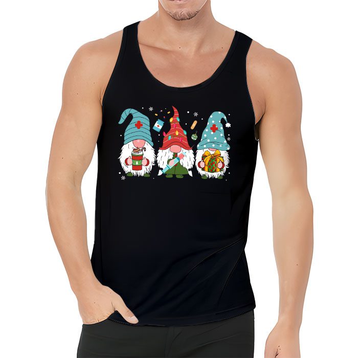 Nurse-Christmas-Gnomes-Cute-Xmas-Scrub-Top-For-Nurses-Women-Tank-Top-3 Nurse Christmas Gnomes Cute Xmas Scrub Top For Nurses Women Tank Top 3