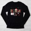 Nurse Christmas Stethoscope Nurses Xmas Scrub Top Women Longsleeve Tee