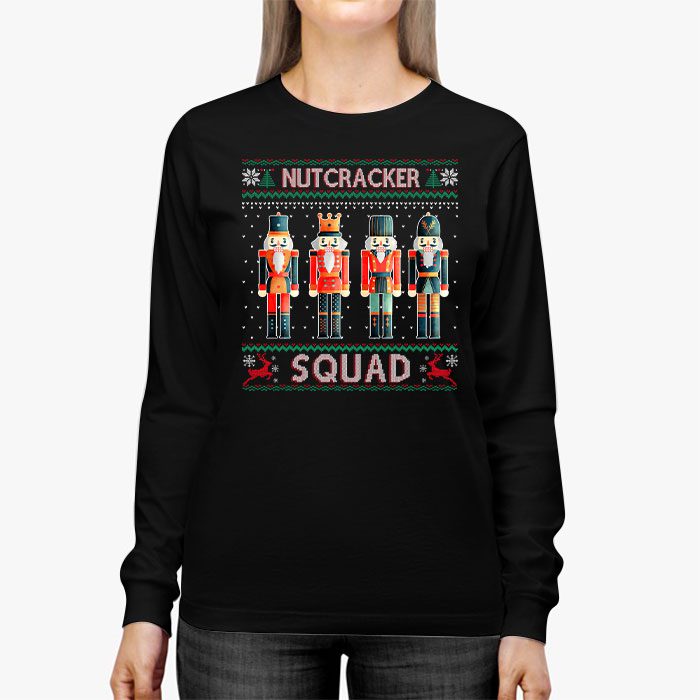 Nutcracker-Squad-Ballet-Dance-Christmas-Matching-Family-Longsleeve-Tee-2 Nutcracker Squad Ballet Dance Christmas Matching Family Longsleeve Tee 2